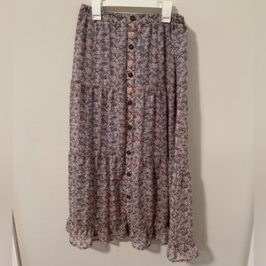 Floral Maxi Skirt